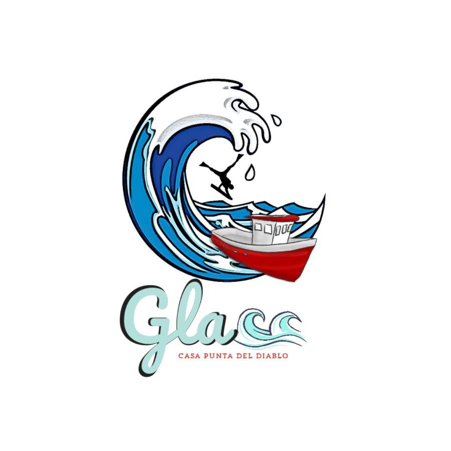Glass Punta Del Diablo Exterior foto